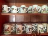 Approx. 40 mugs by Hall with various ducks