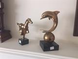 Heavy Brass Sculptures