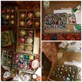 Vintage Christmas Ornaments including Shiny Brite!