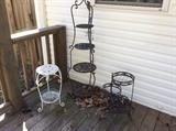 Outdoor plant stands