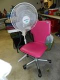 Fan, Office Chair - love the color!