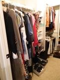Closet full of dresses, pants, blouses, shorts, jeans - sizes 2 through 10