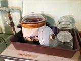 Crock-Pot and other small items.
