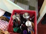 Percolators and other small items.