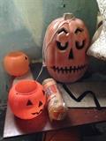 Halloween decorations.