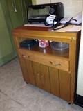 Little rolling kitchen cart.