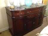 Mahogany buffet