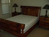 queen size bedroom suite western ornate