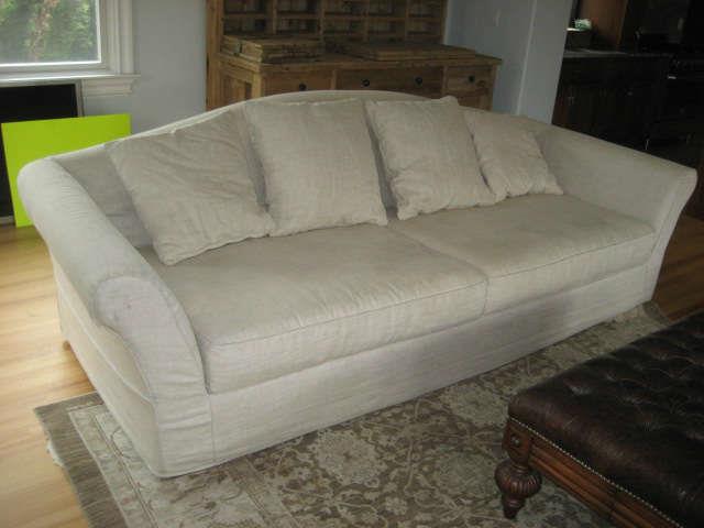 Restoration hardware camelback sofa deals