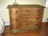 Salvaged Wood Serpentine Chest by Horchow