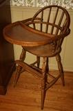 Antique high chair
