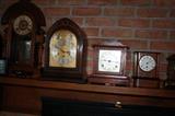 Collection of antique clocks