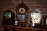 Collection of antique clocks