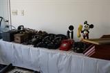 Large collection of phones ~ include pay, old desk top, Mickey Mouse