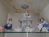 LLadro & Crystal flowers