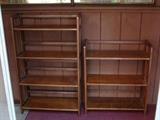 Fold-a way bookcases-several!