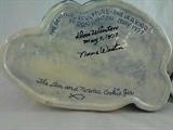 Don and Norma Winton Cookie Jar, Signed.