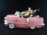 Elvis Pink Cadillac Cookie Jar