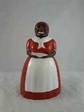 F&F Plastic Mammy Cookie Jar.   Marked all the way!