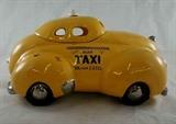 Signed Sid's Taxi Cookie Jar - Glenn Appleman.  Complete with a letter from Glenn Appleman to Charlie Snyder.