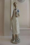 "Nurse" Porcelain by Lladro In The Glossy Enfermera Finish- #4603 - Retails For $395