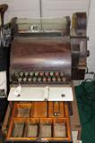 Mahogany Finish Antique Wood Cash Register Built For A Company In August Of 1926 In Horsecave, Kentucky By National Cash Registers Made In Dayton Ohio--This Particular Register Is Numbered #2563493--Size #1126--This Piece In Restored Condition Retails For $2,000 - Very