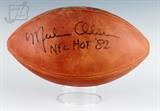 20th C. Marlin Olsen Rams Autographed Football