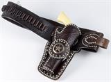 John Clark (20th C.) Texas Rangers Western Holster