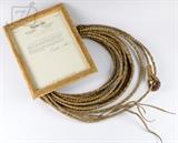 Zane Grey's Braided Rawhide Lariat / Lasso
