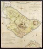 1849 Plan Of Action Bunker Hill Etched Battle Map
