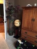 wood cabinet available $100 with dresser drawers!  Plant and Globe SOLD