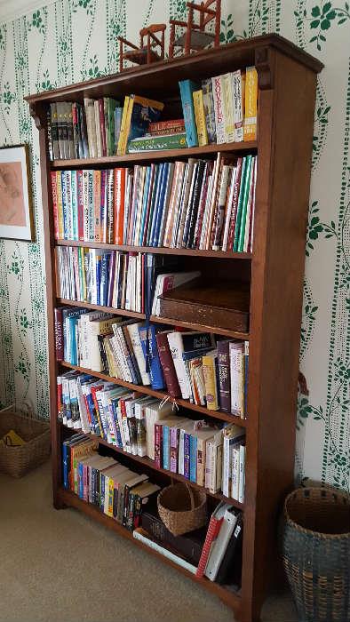Wood bookshelf   $175