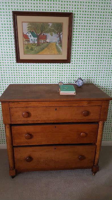 Pine  3 drawer dresser - $150