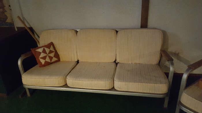 Patio furniture 3 cushion $75