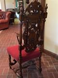 Antique European Throne