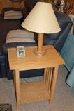 Mission style end table