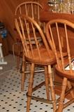 Five barstools