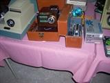 Slide projectors, Movie Camera