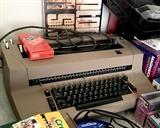 The iconic 1960-70s workhorse typewriter--the IBM Selectric.