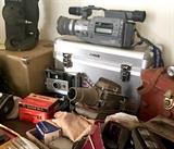 Vintage Sony movie camera