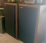 Pair of large speakers