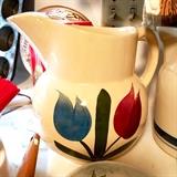 Hand painted pottery