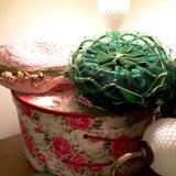 Hats and several hat boxes