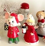 Vintage Christmas figurines