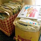 Lots of Vintage sewing patterns