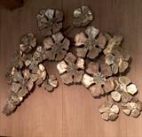 large mid century modern flower sculpture. Jere??