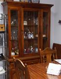 China Cabinet & Dining Table