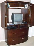 Kathy Ireland Armoire--Open