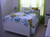 Bedrm Set including Double Bed, Side Tables & Dresser w/Mirror
