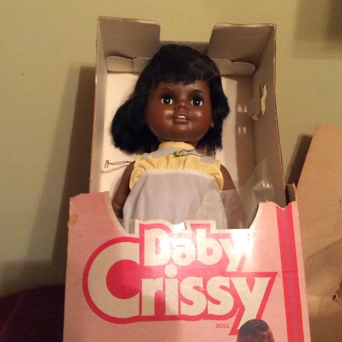 23" Black Baby Crissy